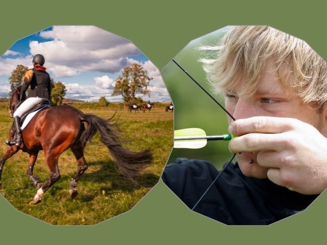 Приключение на Боровец - конна езда и стрелба с лък снимка