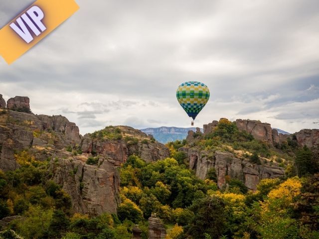 ВИП полет с балон за един  час на Белоградчишките скали - снимка