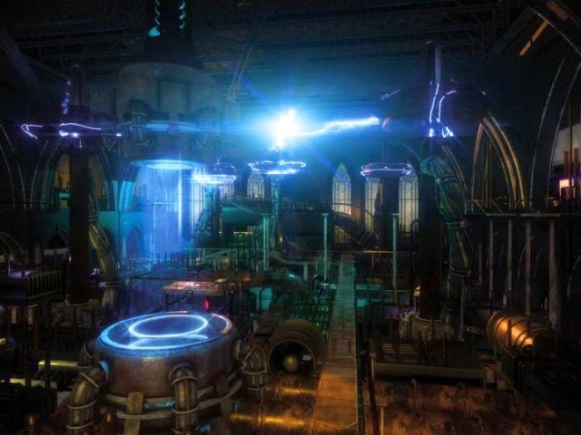 част от сюжет в игра в ескейп стая с виртуална реалност - снимка