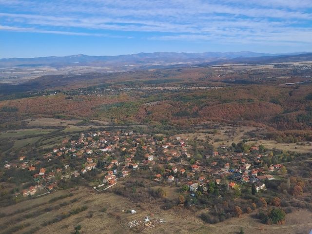 гледка от панорамен полет със самолет - снимка