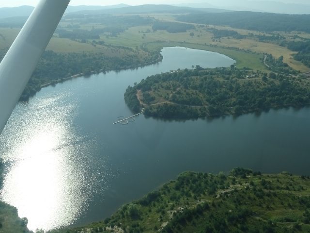 панорамен полет със самолет - снимка 