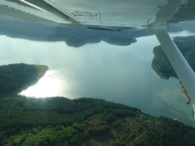 панорамен полет със самолет - снимка 