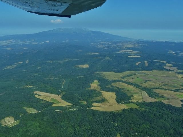 панорамен полет със самолет - Рила и Пирин 