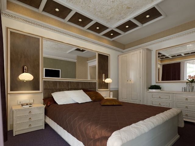 спалня в апартамент в хотел голдън рейнбоу - снимка