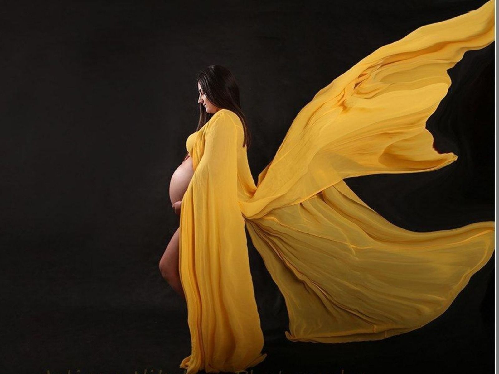 фотосесия за бременни с ваучер  снимка 