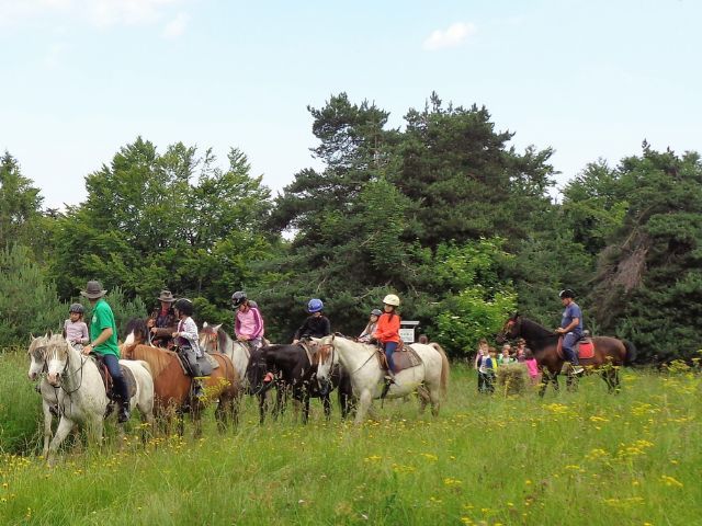 конна езда на Боровец снимка