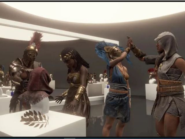 VR ескейп игра антична Гърция - снимка