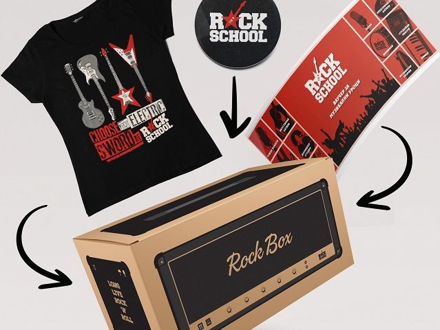 RockBox: 3 урока по пиано+значка и тениска 