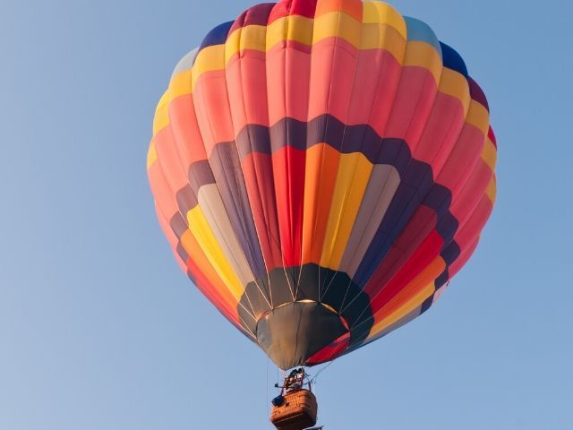 полет с балон - снимка 