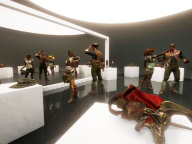 Игра в VR ескейп стая за четирима - снимка
