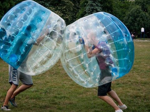 Bubble football за 1 час за 10 човека - снимка