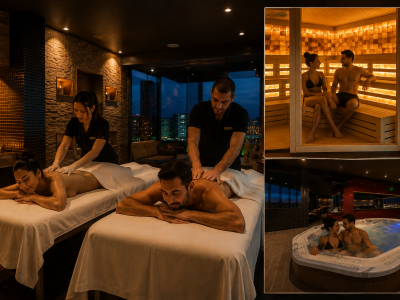 Спа пакет за двама Relax Time снимка на двойка на целодневно спа и различни услуги