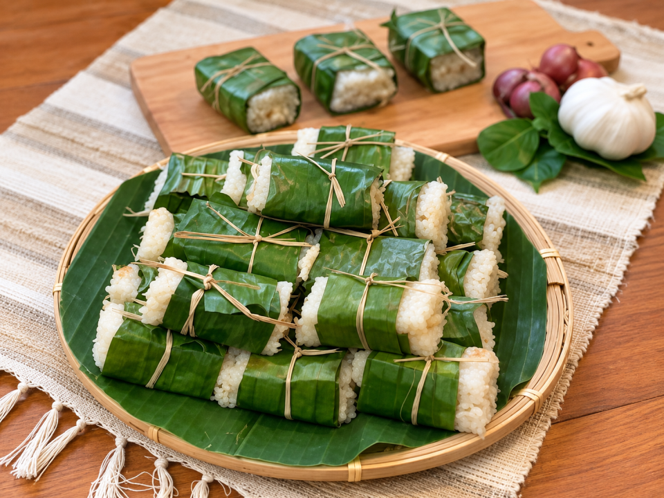 вкусен ориз в листа
