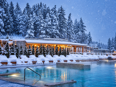 Grand hotel Therme през зимата